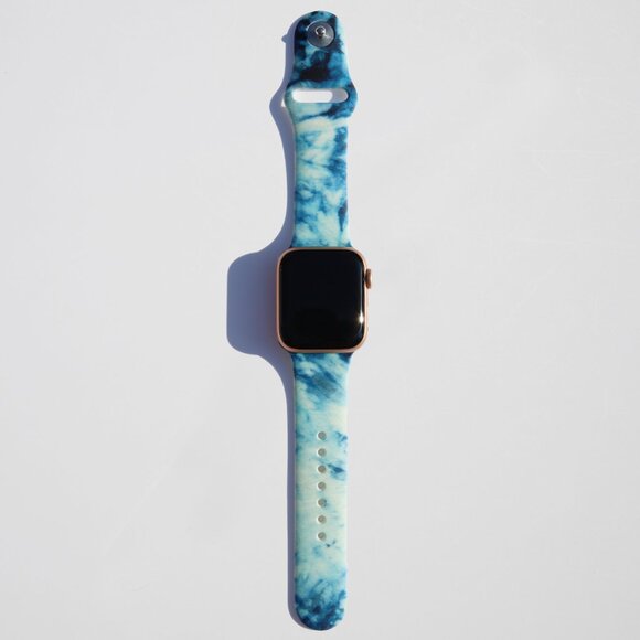*NEW* Tie Dye Printed Apple Watch Band Strap 38/40/41/42/44/45mm For Series 1-9 - Picture 2 of 3